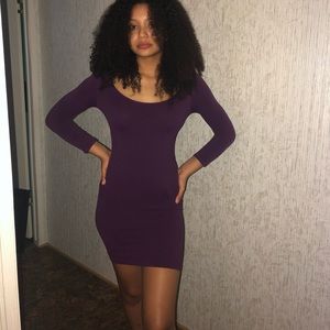 GRAPE MINI DRESS 🍇